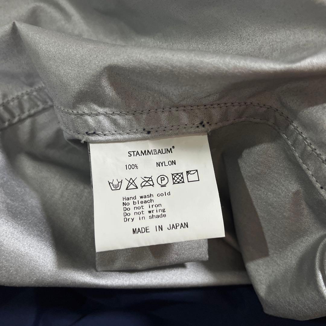 STAMMBAUM モッズコート/1603-8-15JSM/ナイロン/ネイビー