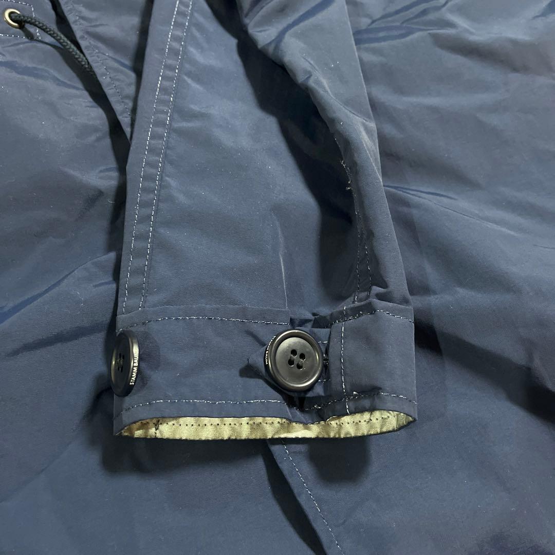 STAMMBAUM モッズコート/1603-8-15JSM/ナイロン/ネイビー