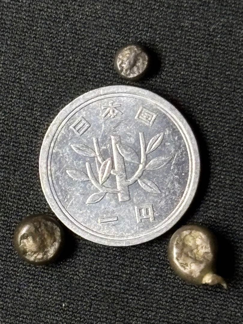 元文豆板銀 露銀 3セット