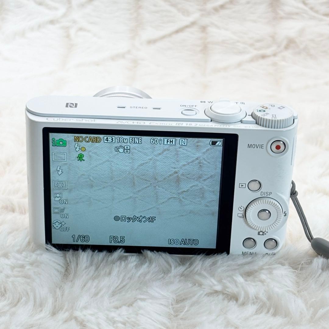 動作良好✨ Sony Cyber-Shot DSC-WX350 ホワイト