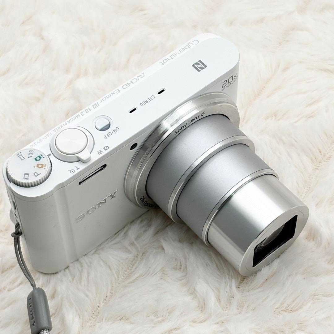 動作良好✨ Sony Cyber-Shot DSC-WX350 ホワイト