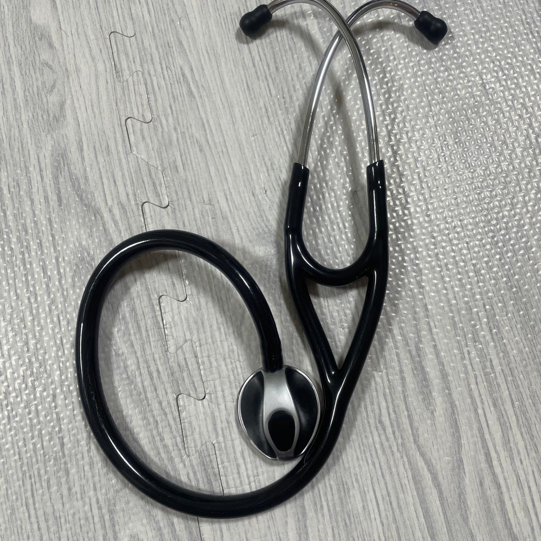聴診器 シングルヘッド　イヤーチップ、膜面付き。