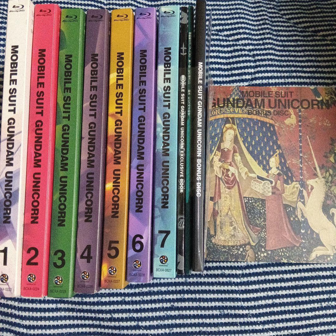 Blu-ray 機動戦士ガンダムUC 初回限定版 全7巻セット