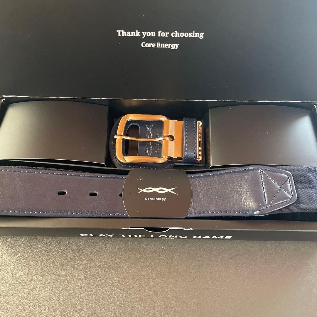 野球ベルト　コアエナジーネイビー