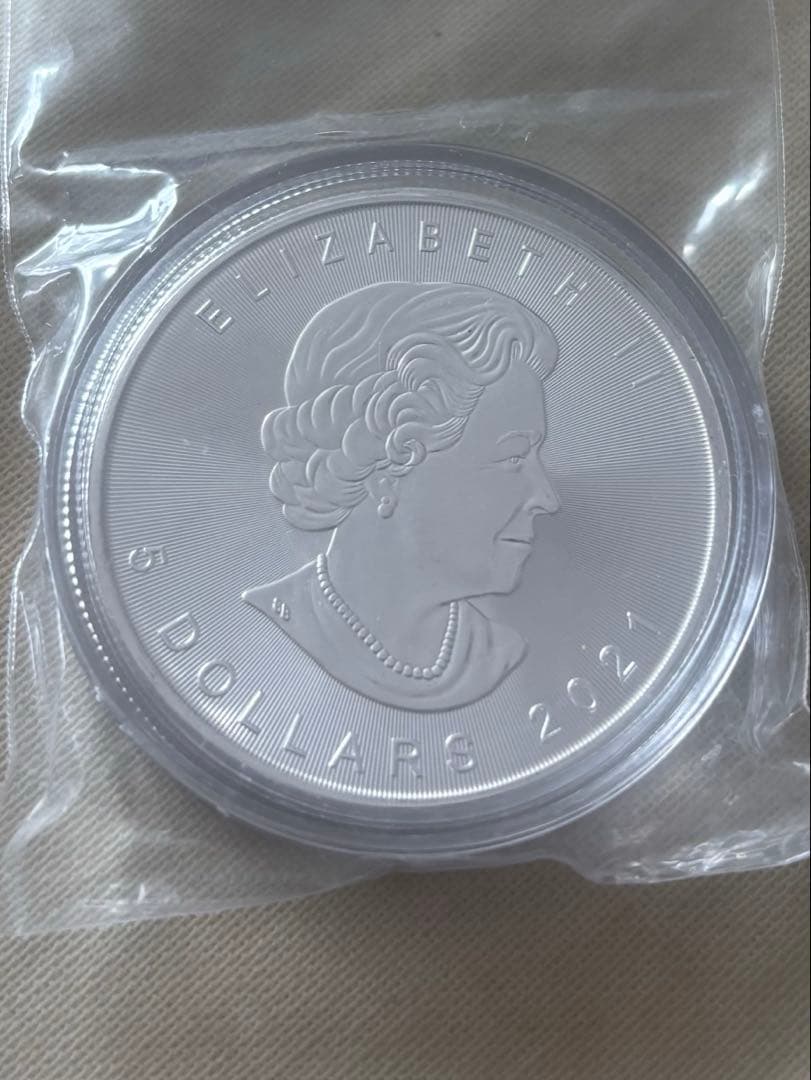 カナダ メイプルリーフ 銀貨 1オンス【1枚】