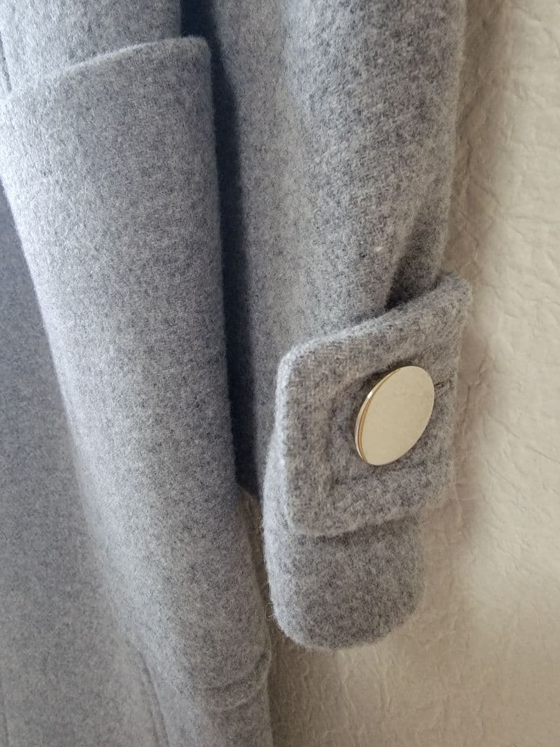【M.Fil】美品♡ダッフルコート ロングコート　サイズ38 グレー