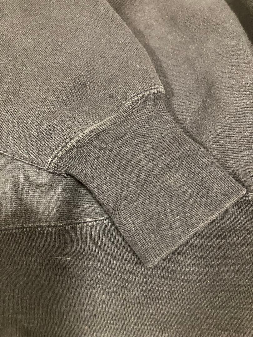 90s ビンテージ チャンピオン　リバースウィーブ　刺繍タグ　USA製　ブラック