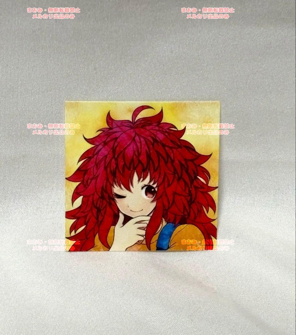 キミガシネ 絵心菜緒 ステッカー 中古品 夏コミ購入特典