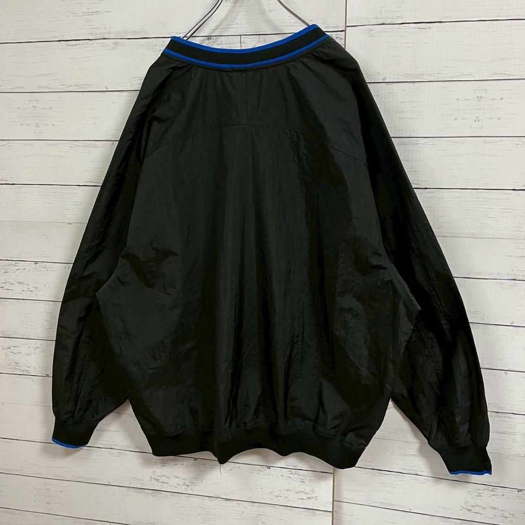 1【希少XXL】ナイキ☆銀タグ Vネック ナイロン プルオーバー☆7419