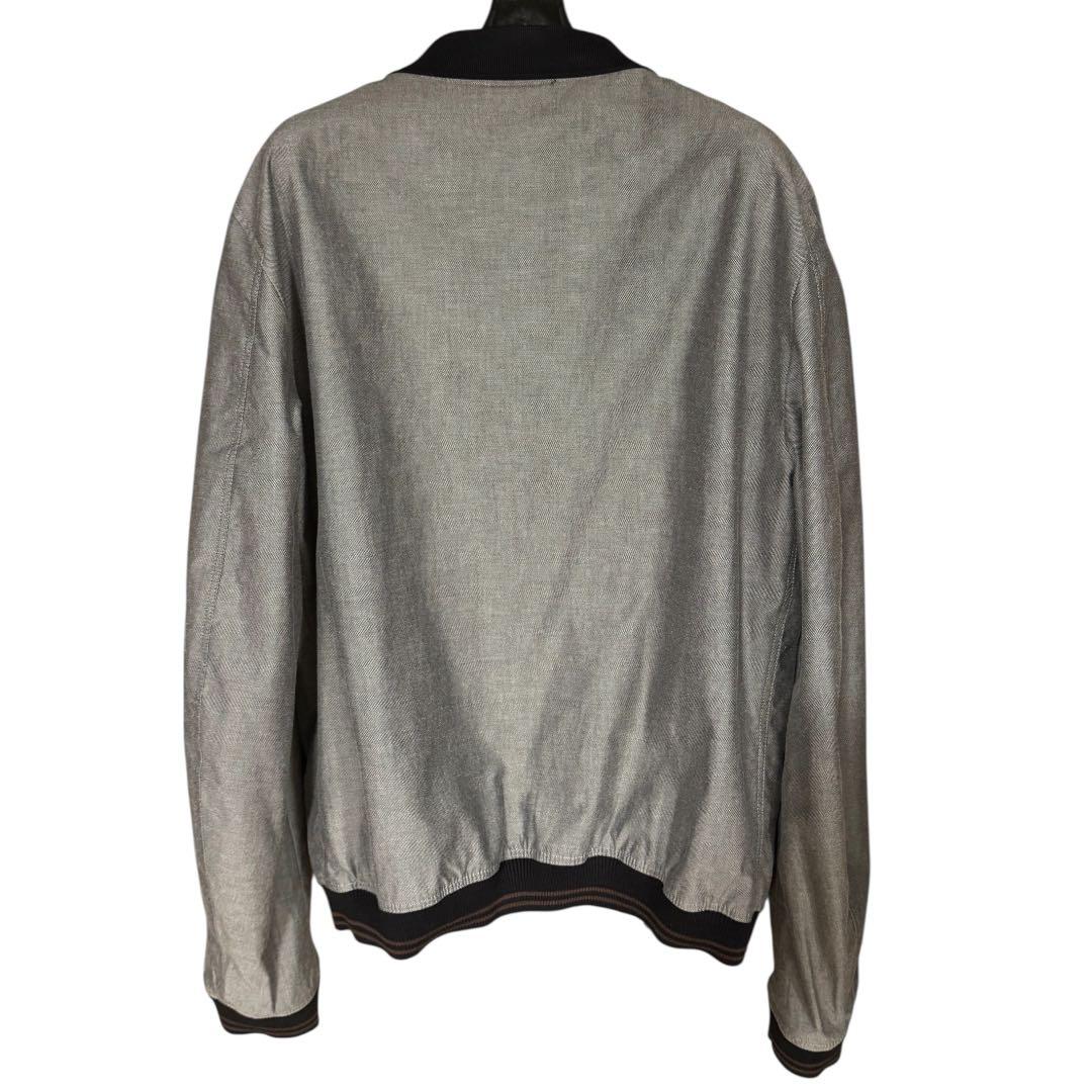 DOLCE & GABBANA ボンバージャケット グレー 正規品 L