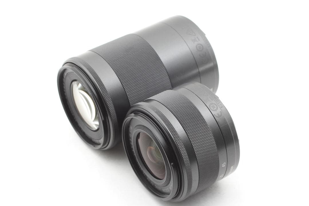 CANON EOS M6 シルバー 15-45 55-200mm デジタルカメラ