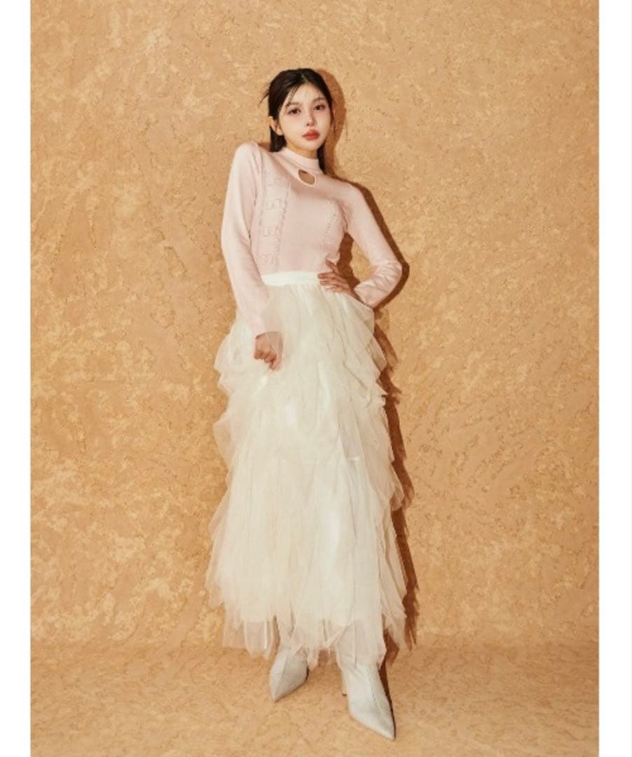 Darich チュールラッフルスカート