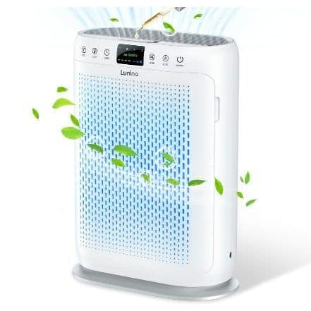 ●LUNINO 空気清浄機 70畳対応 静音 アロマ 消臭 ペット臭 花粉