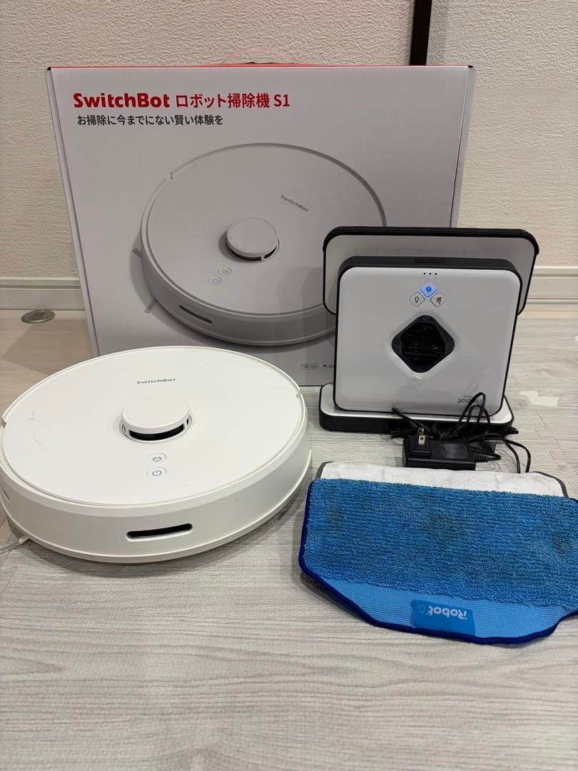 SwitchBot ロボット掃除機 S1 ブラーバセット