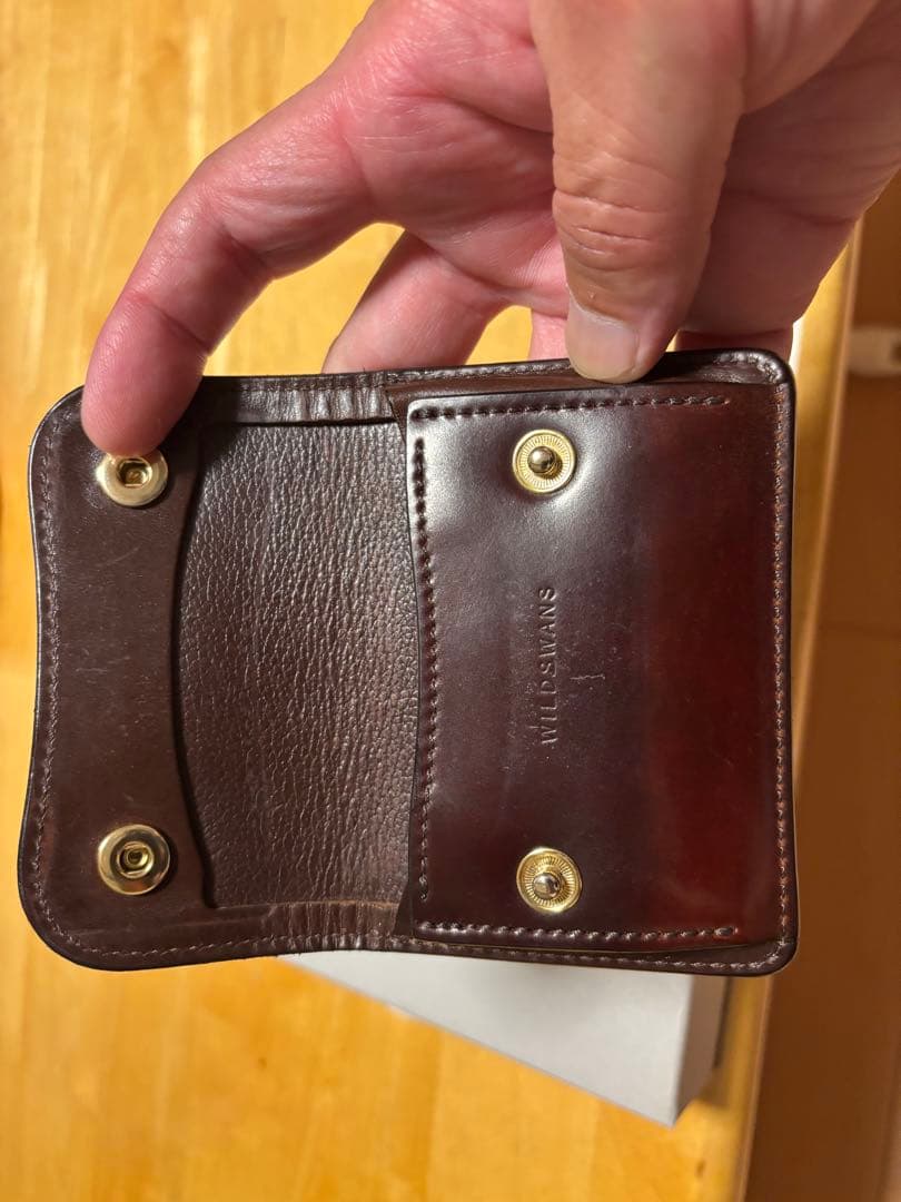 ワイルドスワンズ　タング（Tongue）シェルコードバン　小銭入れ　#8