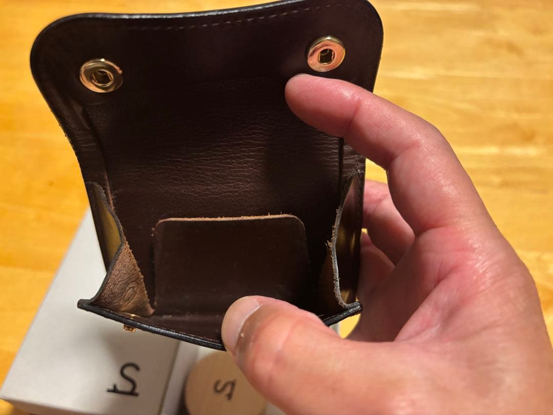 ワイルドスワンズ　タング（Tongue）シェルコードバン　小銭入れ　#8