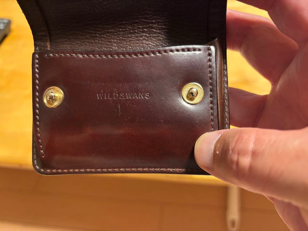 ワイルドスワンズ　タング（Tongue）シェルコードバン　小銭入れ　#8