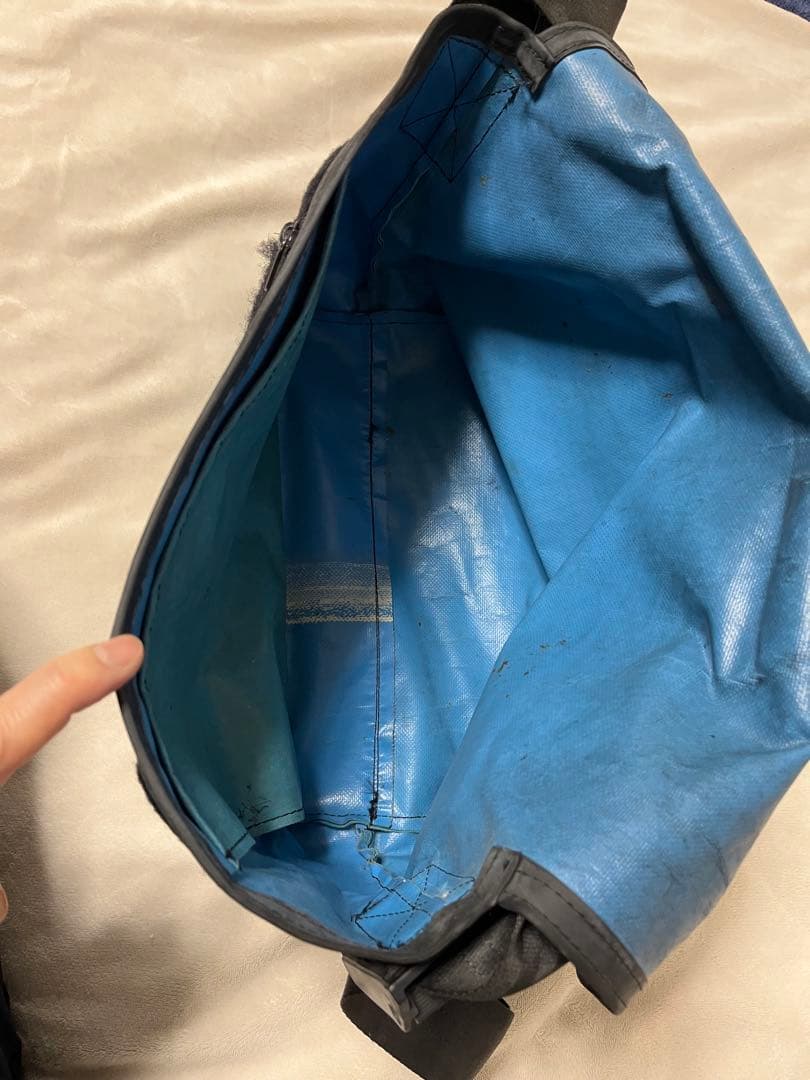 FREITAG メッセンジャーバッグ 青/黒/黄色