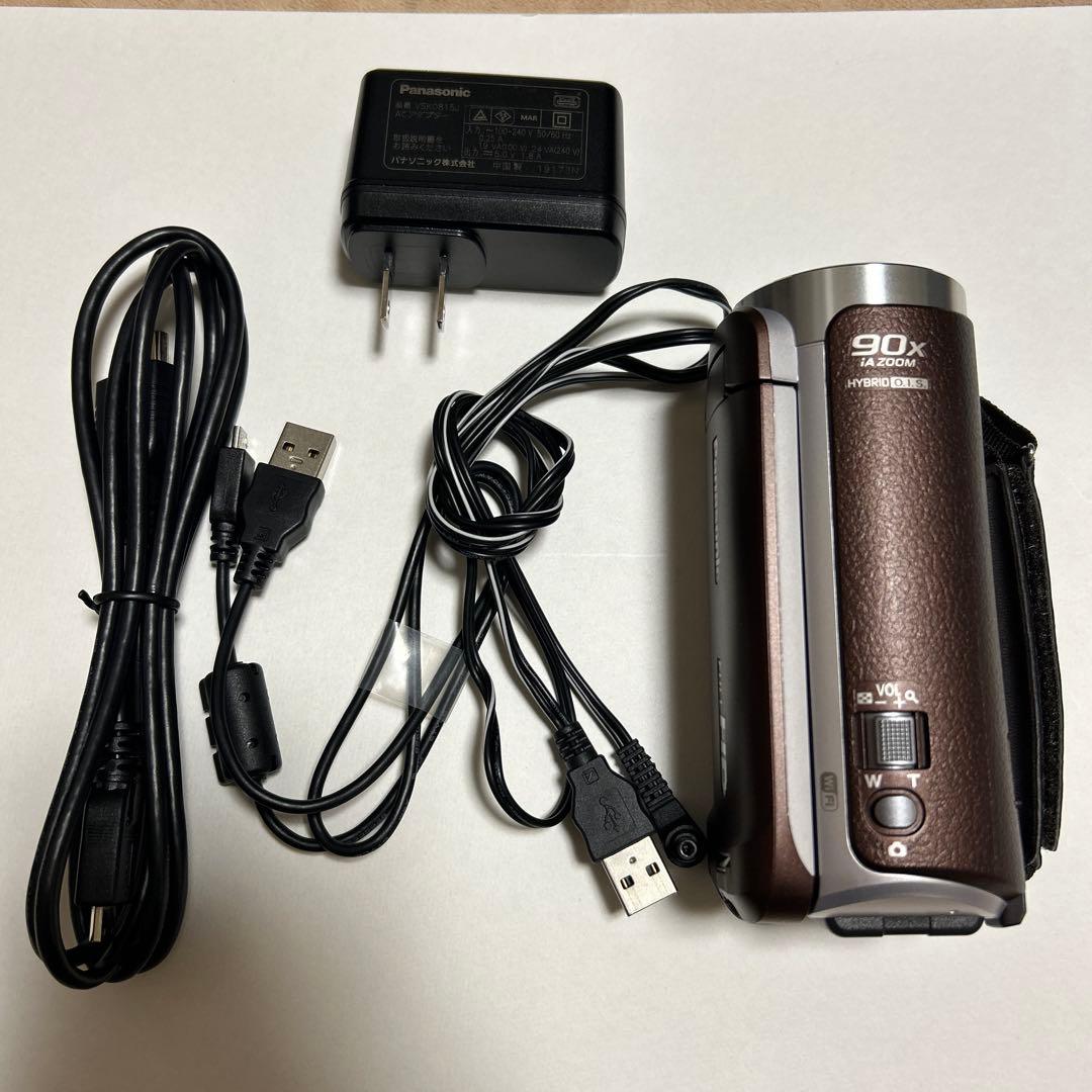 【最終値下げ】PanasonicフルHD ビデオカメラ HC-WZ590M-T