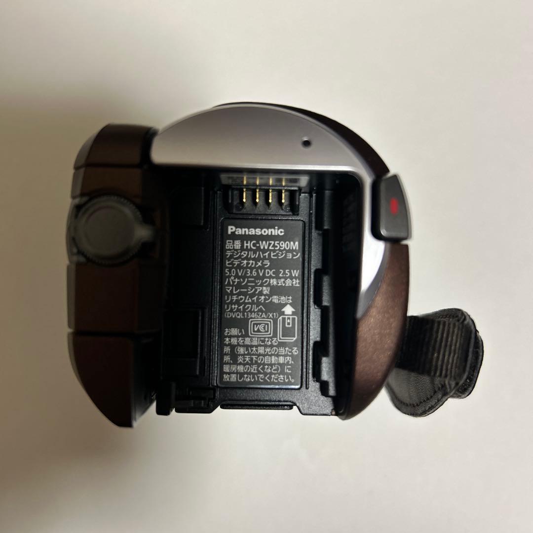 【最終値下げ】PanasonicフルHD ビデオカメラ HC-WZ590M-T
