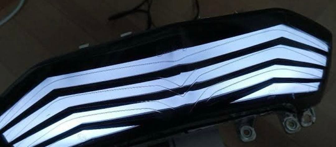 シグナス3型 ファイバーテール　Bluetooth ウインカー内蔵　アプリ設定