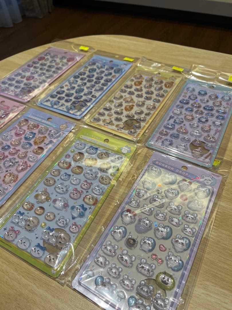 ちいかわ ボンボンドロップシール 8種セット 未使用