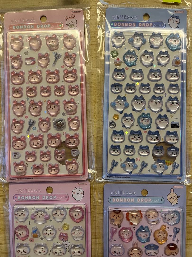 ちいかわ ボンボンドロップシール 8種セット 未使用