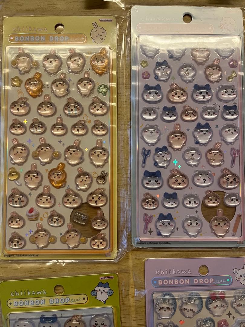 ちいかわ ボンボンドロップシール 8種セット 未使用