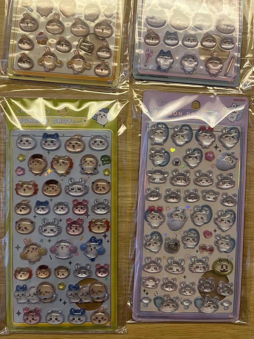 ちいかわ ボンボンドロップシール 8種セット 未使用