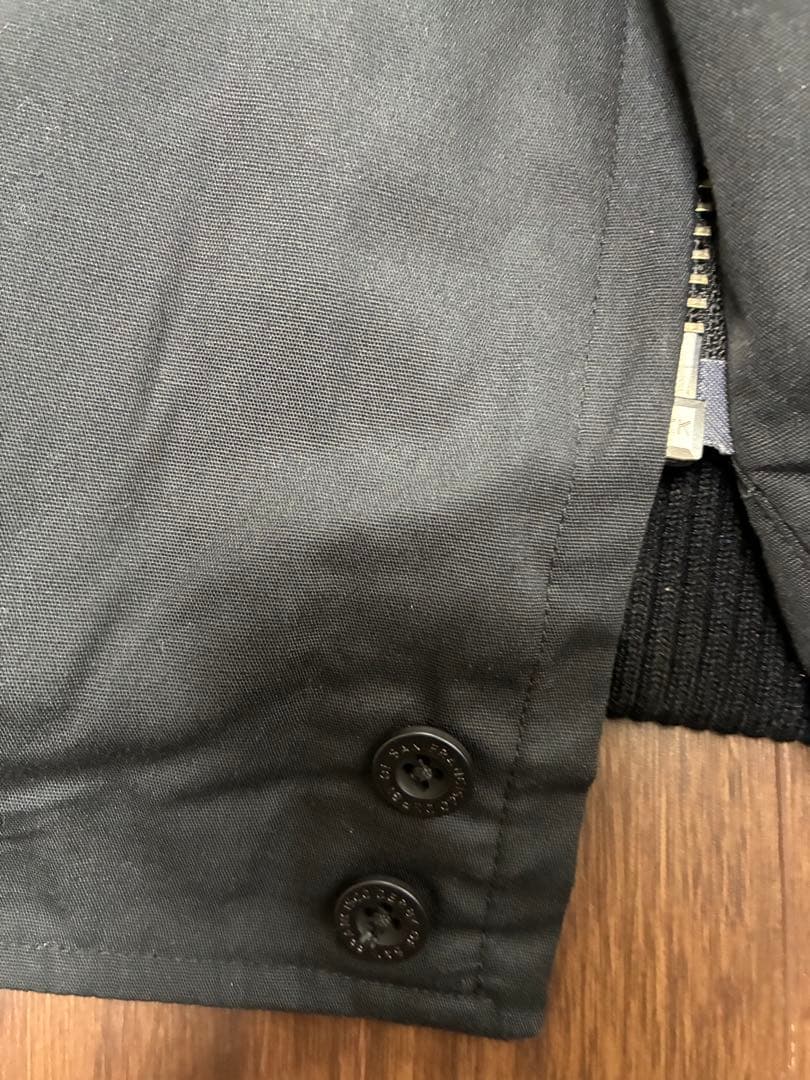 試着のみ　ダービーオブサンフランシスコ　ダービージャケット　M 黒✖️金