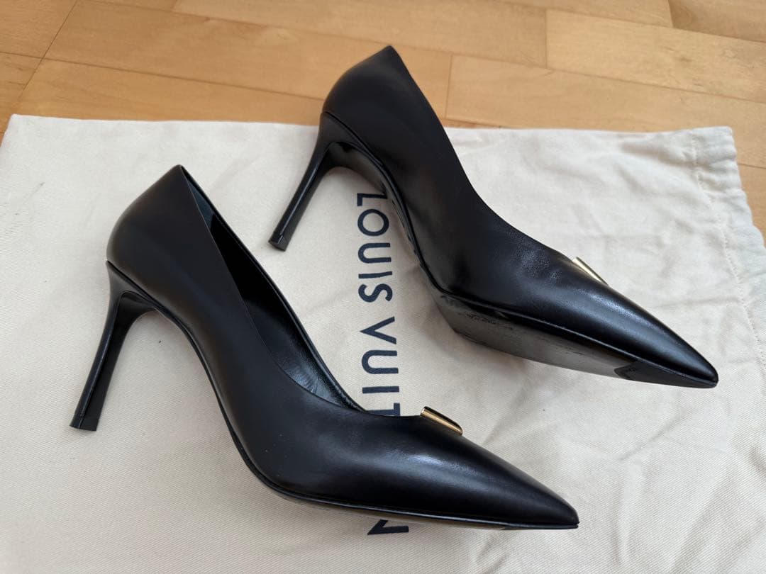 Louis Vuitton ブラック ハイヒール