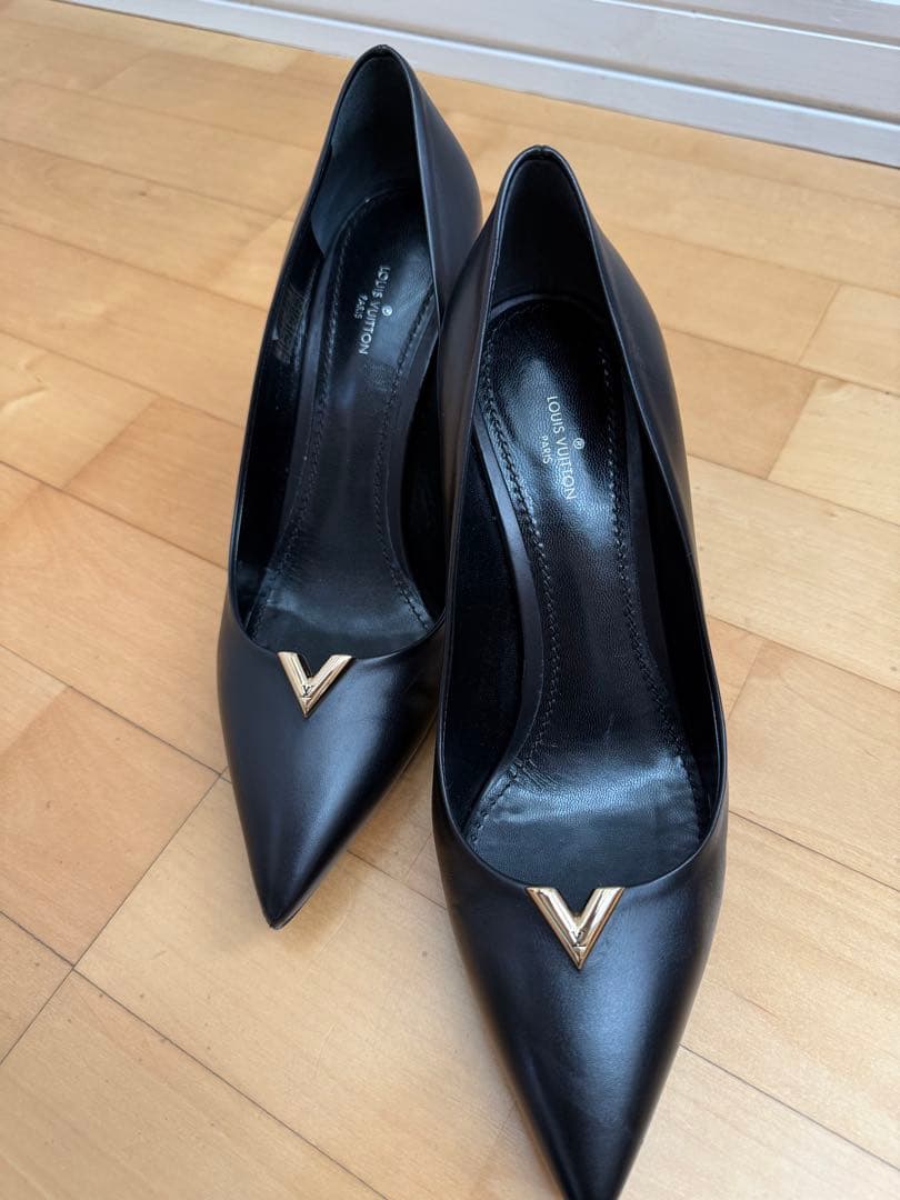 Louis Vuitton ブラック ハイヒール