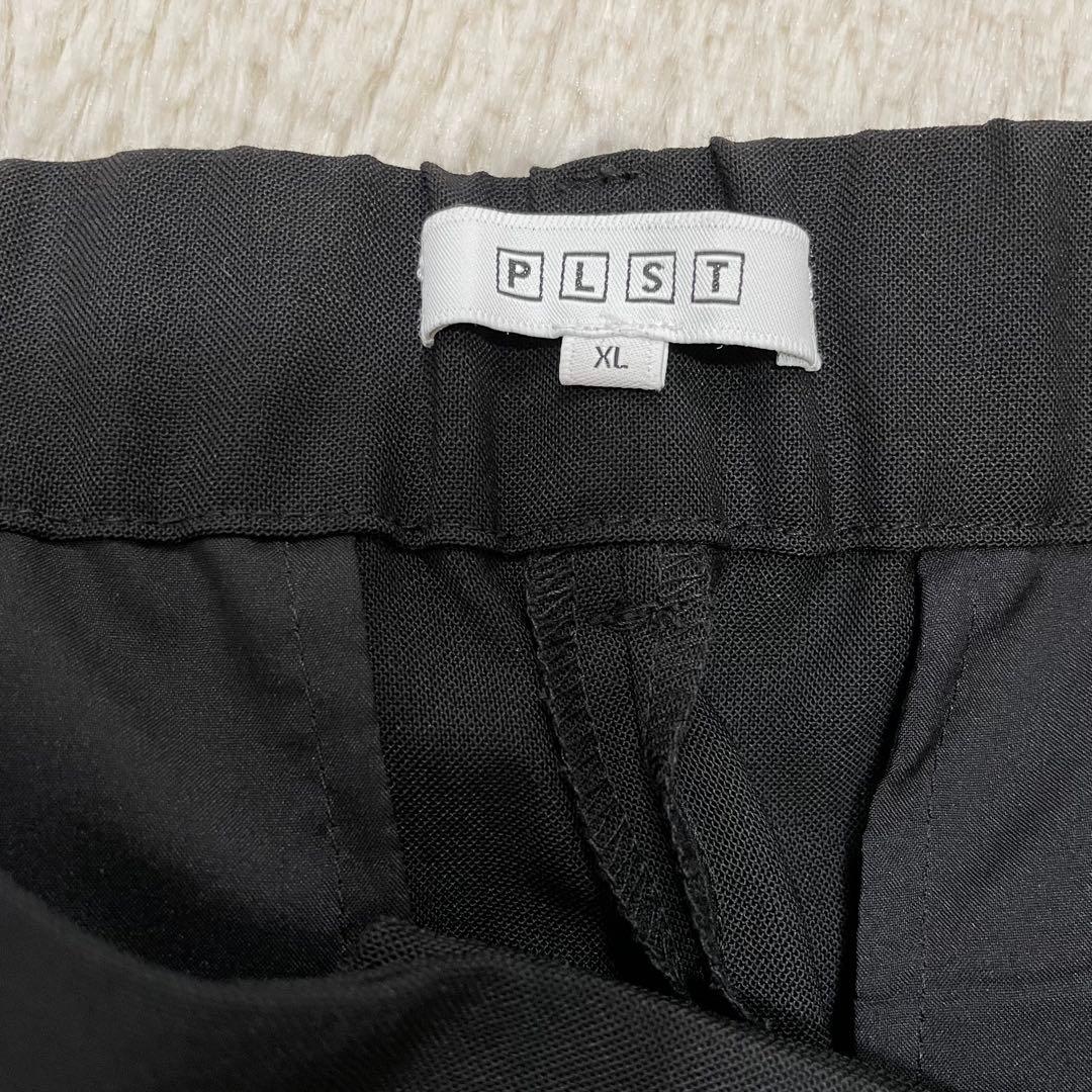 PLST ライトストレッチスーツ 黒 ビジネス セレモニー 洗えるL/XL