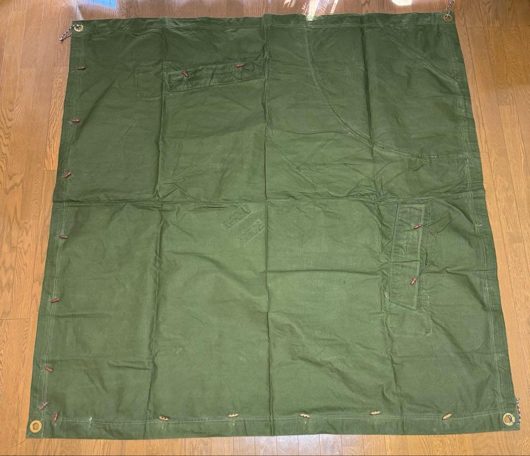 ルーマニア軍幕（オリーブ）3枚セット