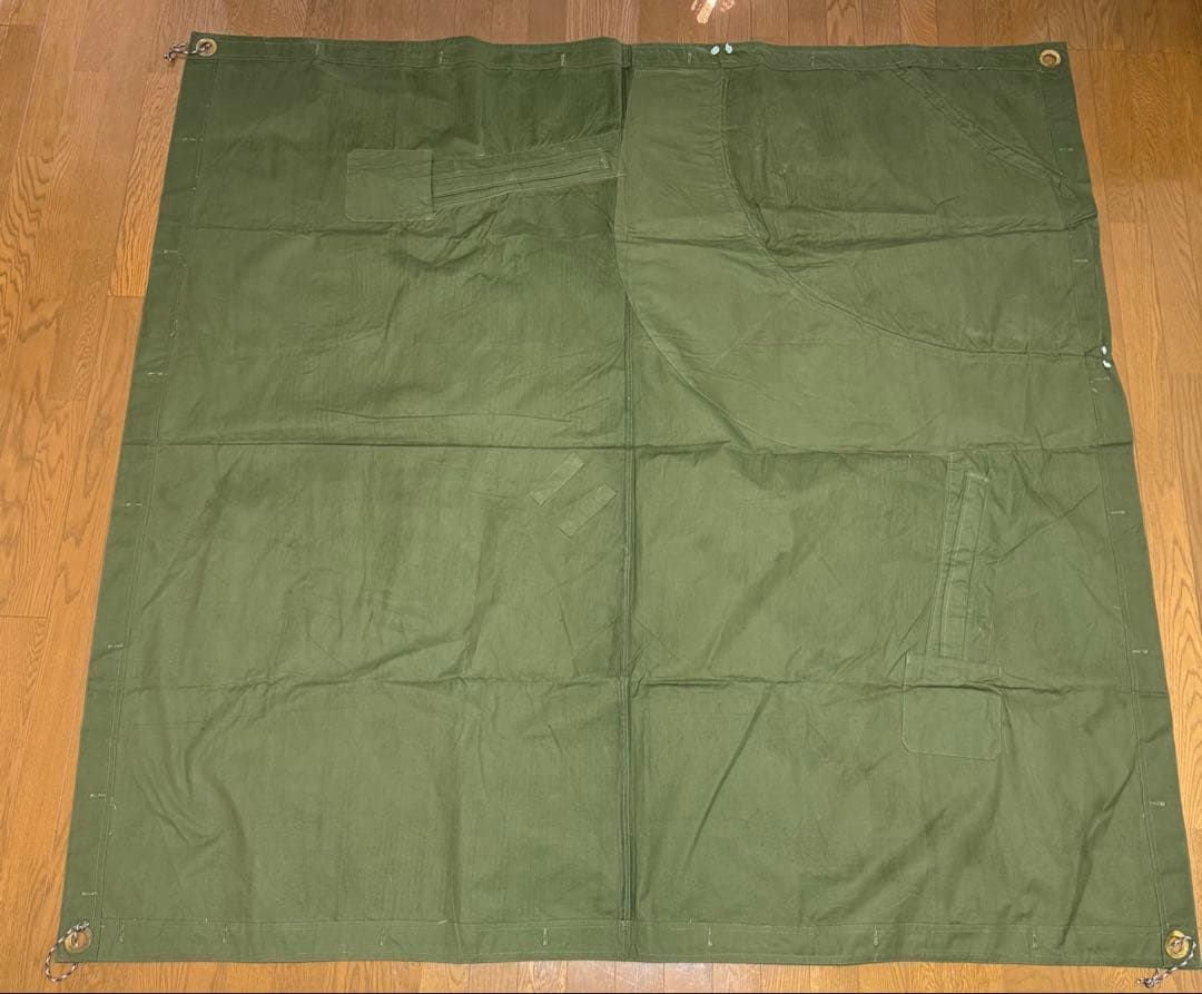 ルーマニア軍幕（オリーブ）3枚セット