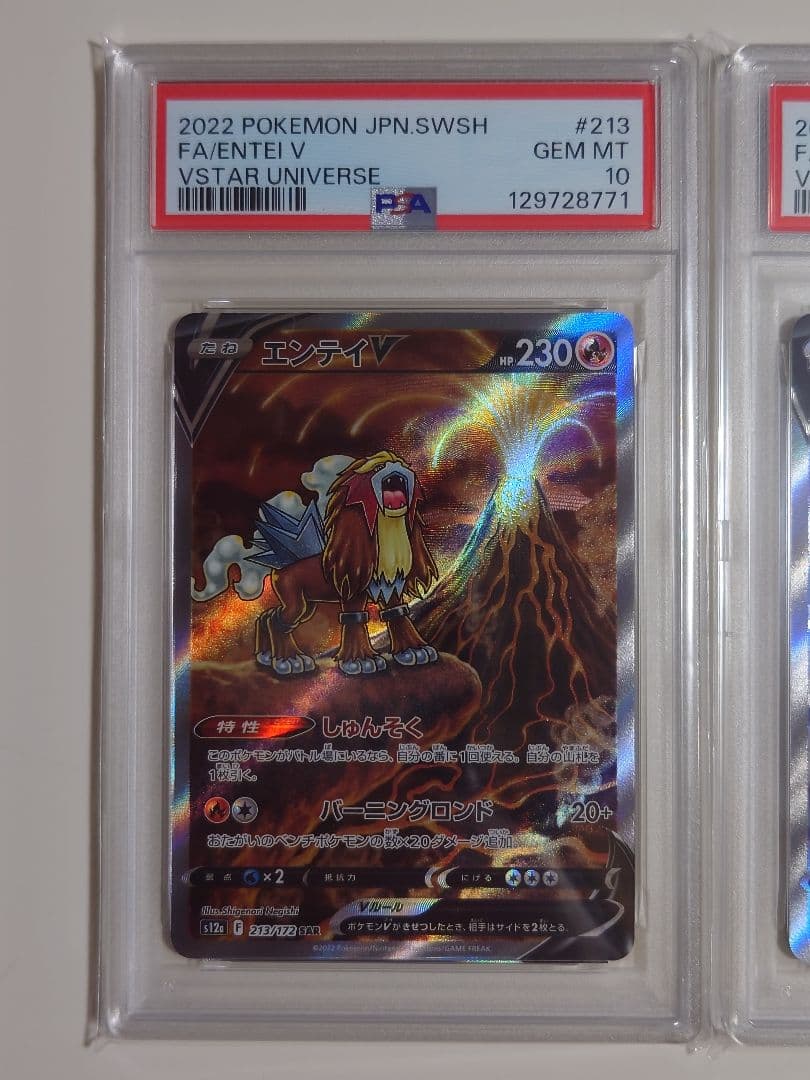 【PSA10 連番】 エンテイV スイクンV ライコウV