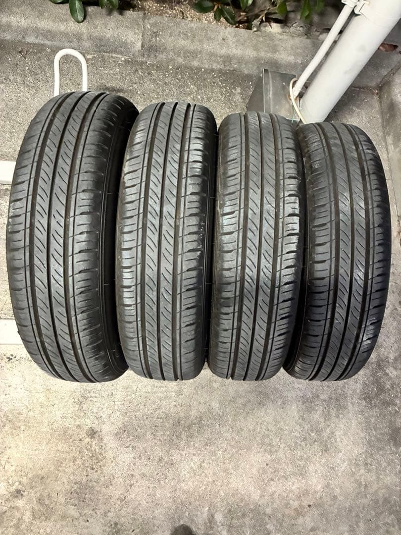 DUNLOP ENASAVE EC300 14インチタイヤセット　中古