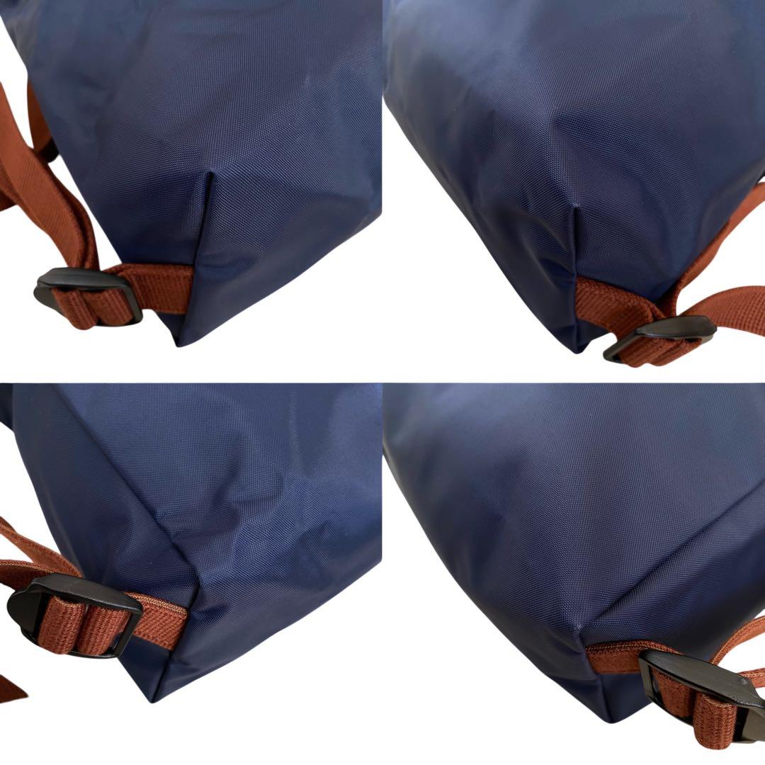 LONGCHAMP ロンシャン【美品】プリアージュ ナイロン＆レザーリュック