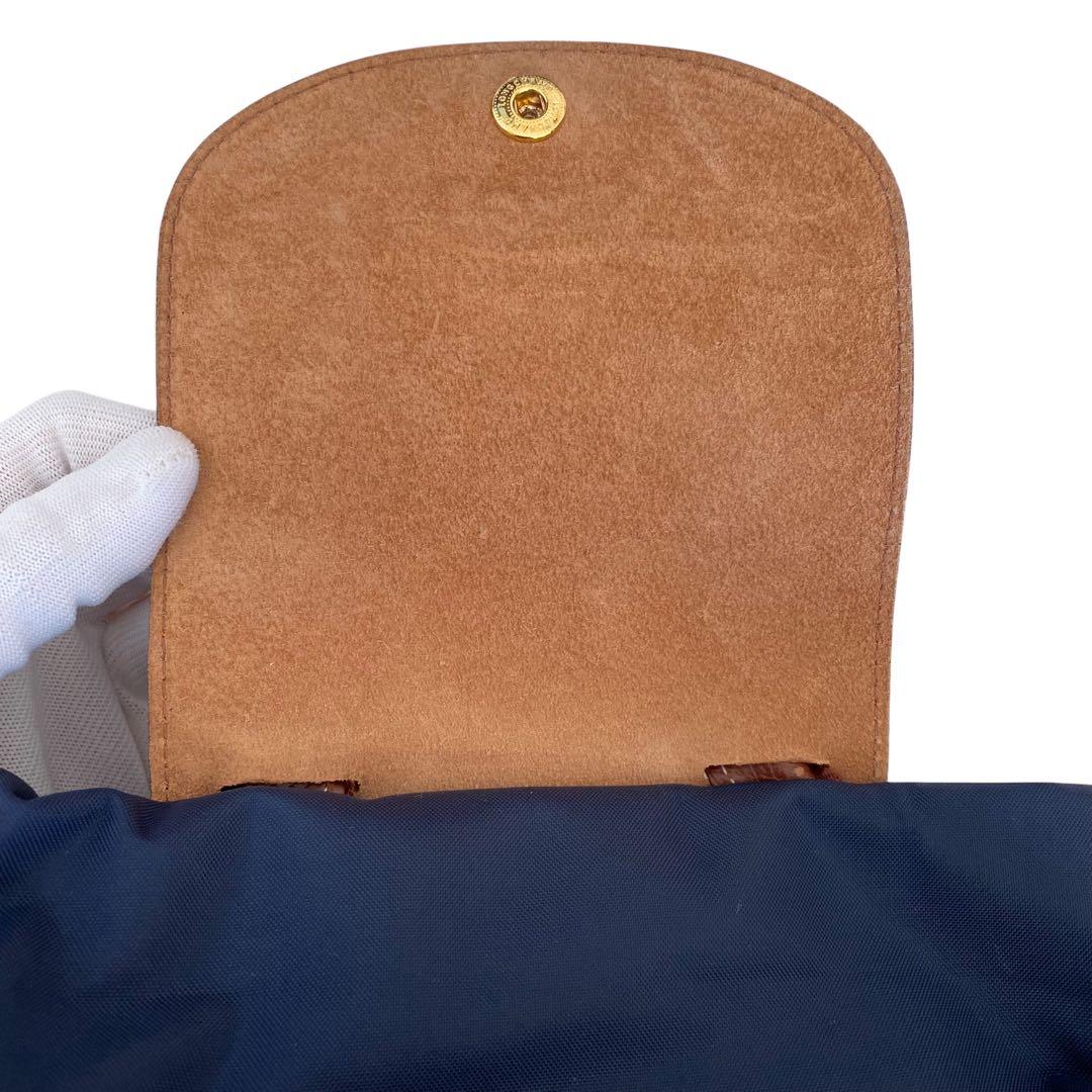 LONGCHAMP ロンシャン【美品】プリアージュ ナイロン＆レザーリュック