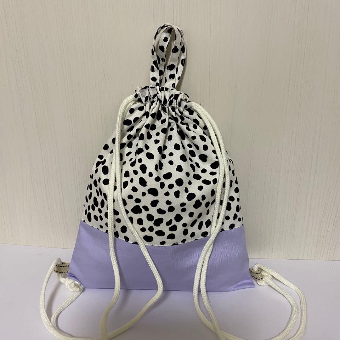 さっちゃん様　ダルメシアン✖︎パープル入園入学準備７点セット