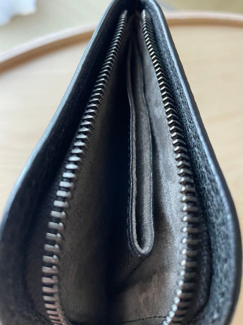 土屋鞄　茶利八方　Lファスナー パース　ケース