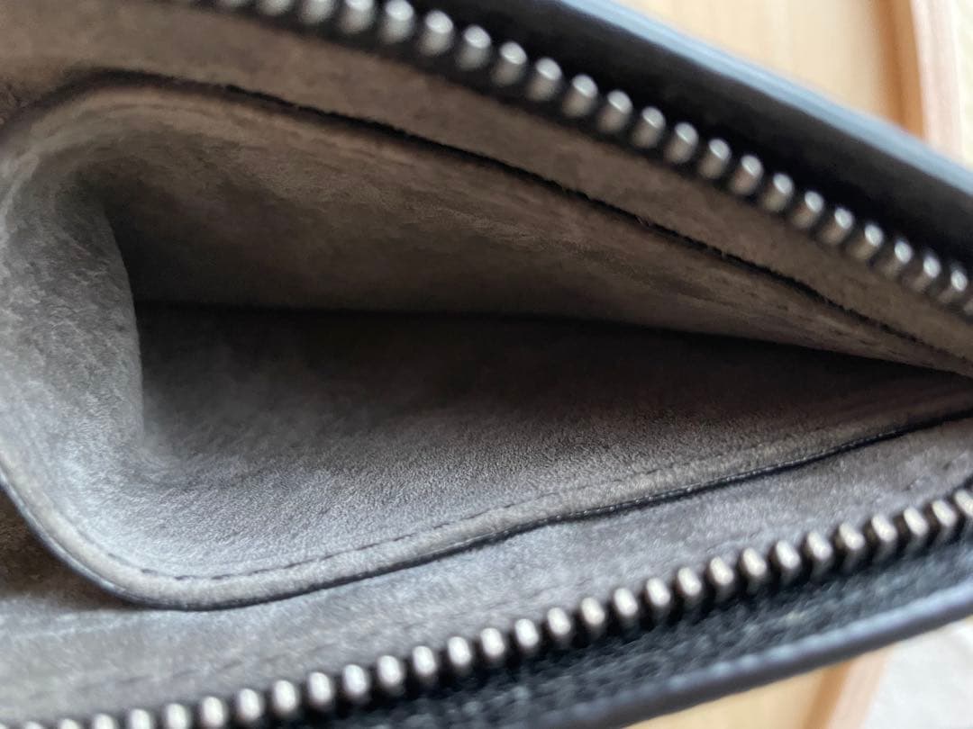 土屋鞄　茶利八方　Lファスナー パース　ケース