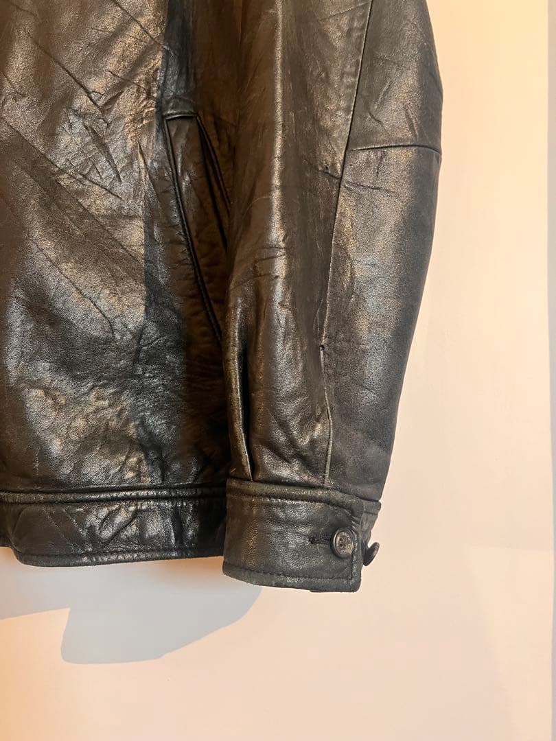 90s polo ralph lauren ラルフローレン　レザー ジャケット