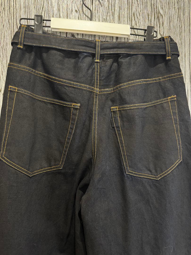 断*中様 Sacai (サカイ) BELTEED BAGGY FLAIR DEN