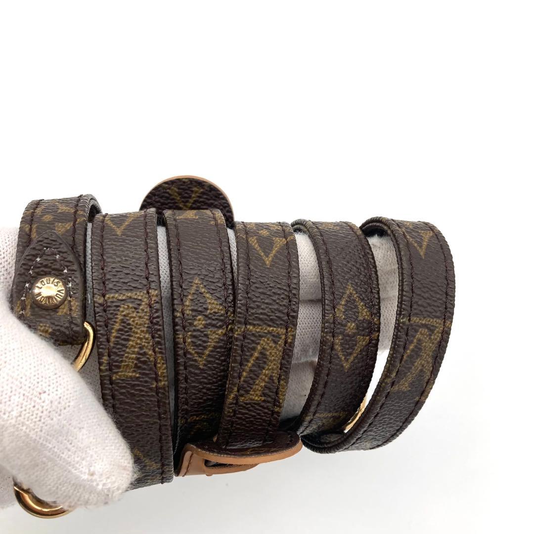 ルイヴィトン ショルダーストラップ モノグラム ベルト 肩ひも 紐 クロスボディ