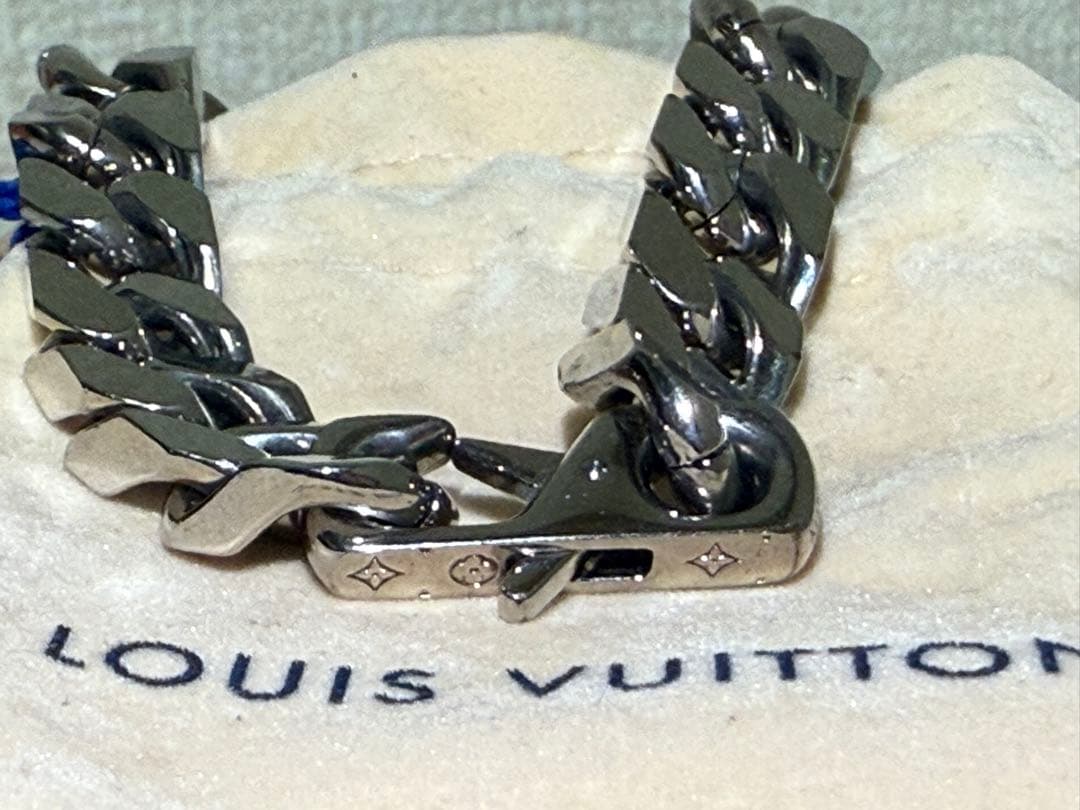 【SLMDnkfan】 LOUIS VUITTON チェーンブレスレット