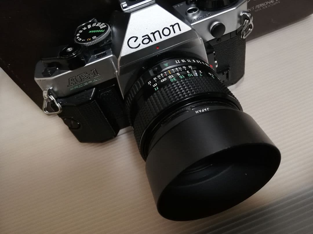 CanonAE-1 Program フィルム 50mmレンズ 説明書付き