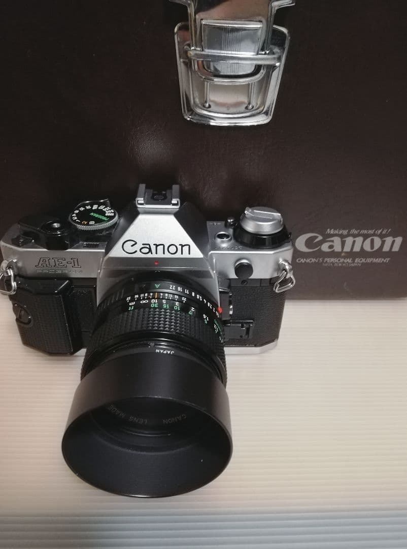 CanonAE-1 Program フィルム 50mmレンズ 説明書付き
