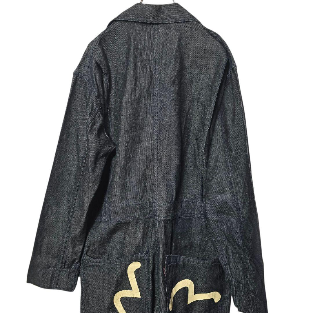 EVISU エヴィス 新恵美寿神頭 カバーオール つなぎ　カモメペイント 42