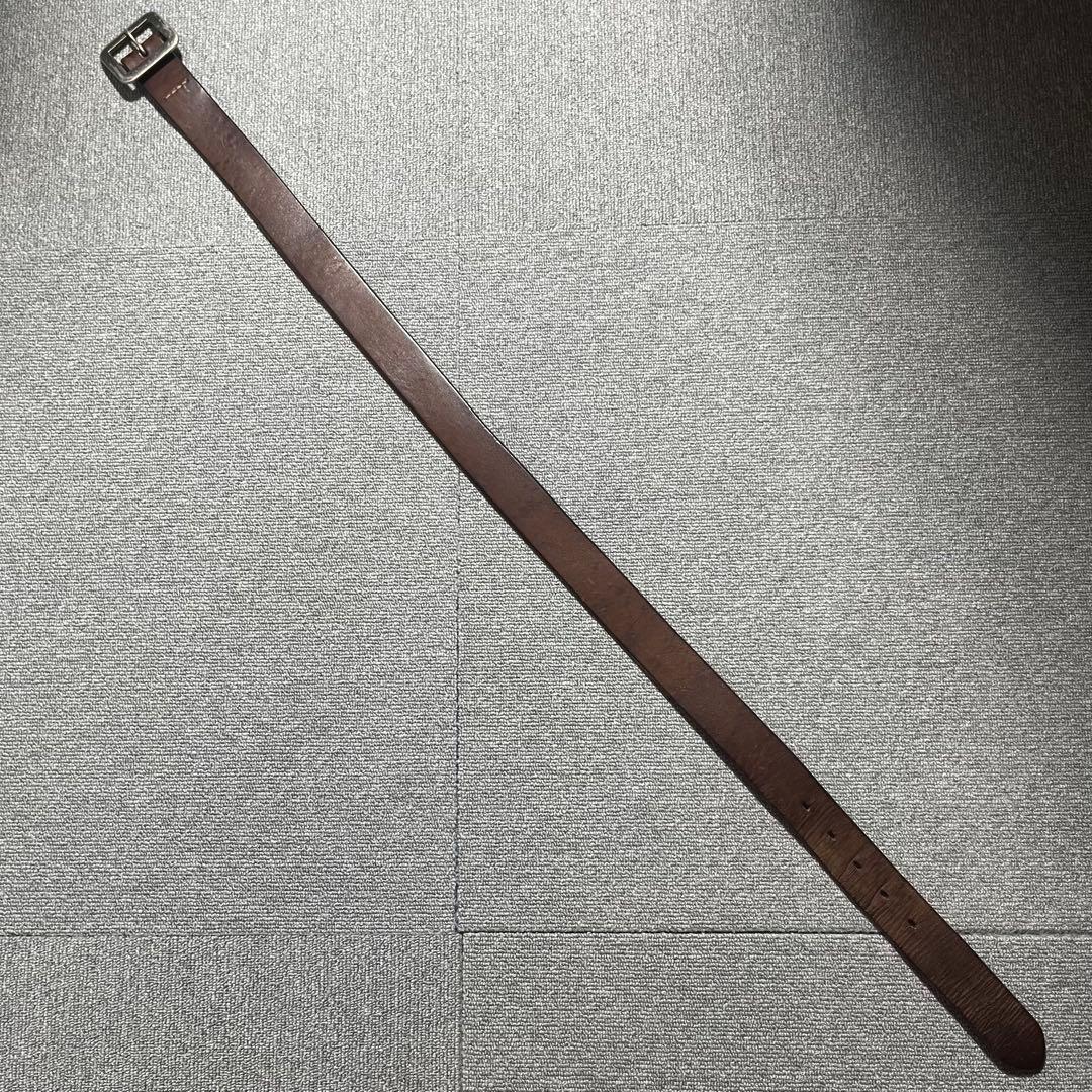warehouse ウエアハウス 本革 レザー ギャリソン ベルト 無地 旧ロゴ